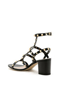 Valentino Garavani Rockstud Leather Heel Sandals