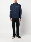 Con cappuccio di miscela di cotone logo EA7