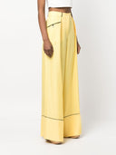 Bally Silk Wide Leg Trousers