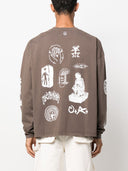 Untitled Artworks Long Sleeves Cotton T Shirt