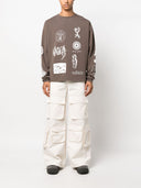 Untitled Artworks Long Sleeves Cotton T Shirt