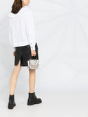 Ganni Ruched Organic Cotton Shirt