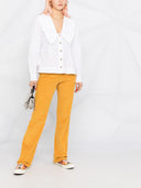 Ganni Ruched Organic Cotton Shirt