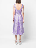 Parosh Jacquard Midi Dress