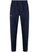 بنطال رياضي من مزيج القطن بشعار Ea7