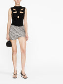 La minigonna di Attico con paillettes