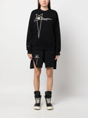 Rick Owens X Champions Logo Cotton Sweatshirt