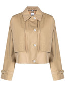 Burberry Cotton Cropped Jacket