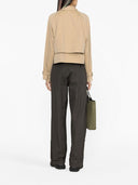 Burberry Cotton Cropped Jacket
