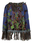 Cárdigan de algodón impreso en clocloude