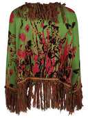 Clocloude Printed Cotton Cardigan