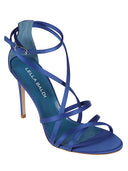 Lella Baldi Satin Sandals