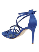 Lella Baldi Satin Sandals