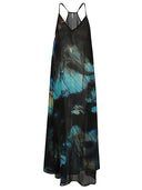 Mona Swims Silk Maxi Dress