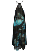 Mona Swims Silk Maxi Dress