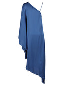 Silk95 Five Long Asymmetrical Silk Dress
