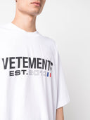 Vetements Logo Cotton T Shirt