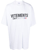 Vetements Logo Cotton T Shirt