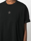 Stella Mc Cartney Embroidered Mini Star Cotton T Shirt