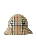 Burberry Check Motif Nylon Bucket Hat