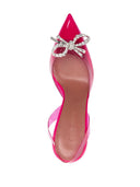 Amina Muaddi Rosie Glass Sling Pumps