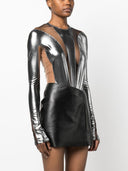 Mugler Long Sleeve Bodysuit