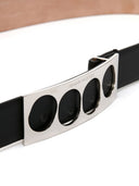 Alexander Mc Queen The Grip Leather Belt