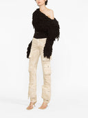 Los pantalones de mezclilla de carga de Attico Essie