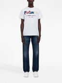 Alexander Mc Queen Graffiti Organic Cotton T Shirt