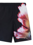 Alexander Mc Queen Floral Print Swim Shorts