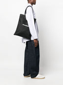 Jil Sander Book Tote Canvas Shopping Bag