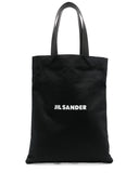 Jil Sander Book Tote Canvas Shopping Bag