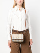 Burberry Check Motif Crossbody Bag