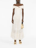 Gucci Cruise Embroidered Long Skirt