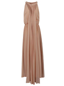 Crida Silk Long Dress