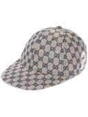 Gucci Cruise Gg Motif Cotton Baseball Cap