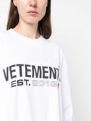 Vetements Logo Cotton T Shirt