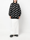 Vetements Monogram Merino Wool Sweater