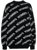 Vetements Monogram Merino Wool Sweater