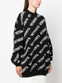 Vetements Monogram Merino Wool Sweater