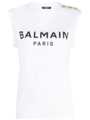 Balmain ärmlös bomullstopp