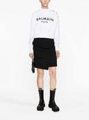 Balmain Logo Cotton Sweatshirt