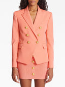 Blazer di lana a doppio petto di Balmain