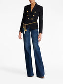 Balmain Double Breasted Wool Jacket