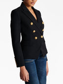 Balmain Double Breasted Wool Jacket