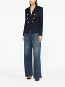 Balmain Double Breasted Wool Jacket