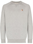Maison Kitsune 'Fox Head 로고 코튼 스웨트 셔츠