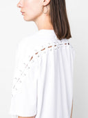 Jean Paul Gaultier Logo Oversized Organic Cotton T Shirt
