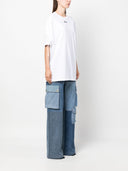 Jean Paul Gaultier Logo Oversized Organic Cotton T Shirt