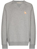 Maison Kitsune' Chillax Fox Logo Cotton Sweatshirt